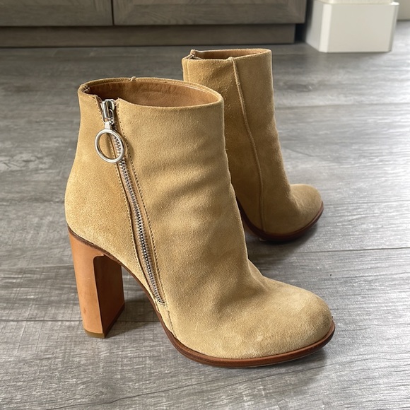 Rag & Bone tan suede ankle boots - Picture 11 of 12
